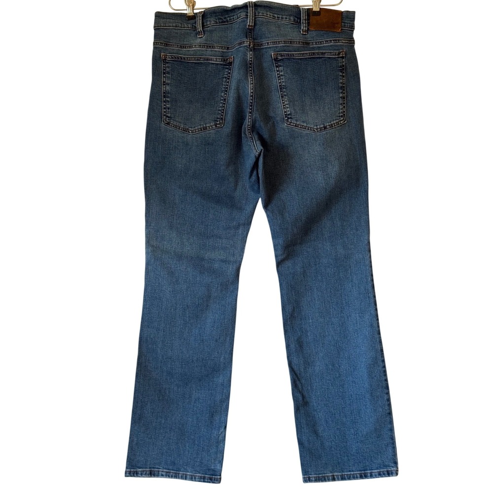 Tecovas Mens Premium Standard Jeans 36x32 Medium Wash Straight Leg TM130008